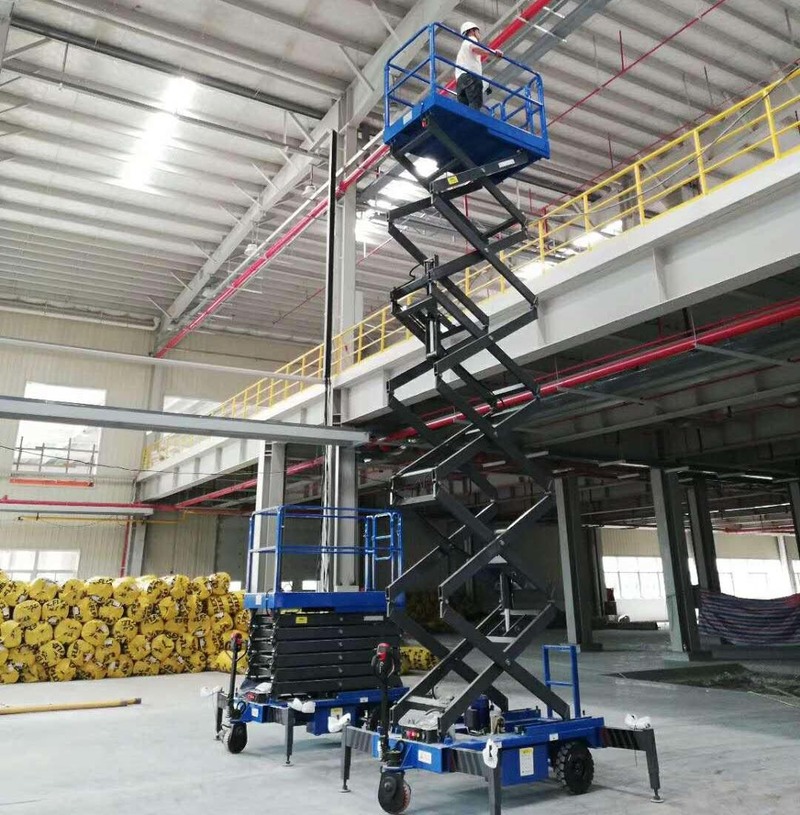 汉中助力行走剪叉式高空作业平台